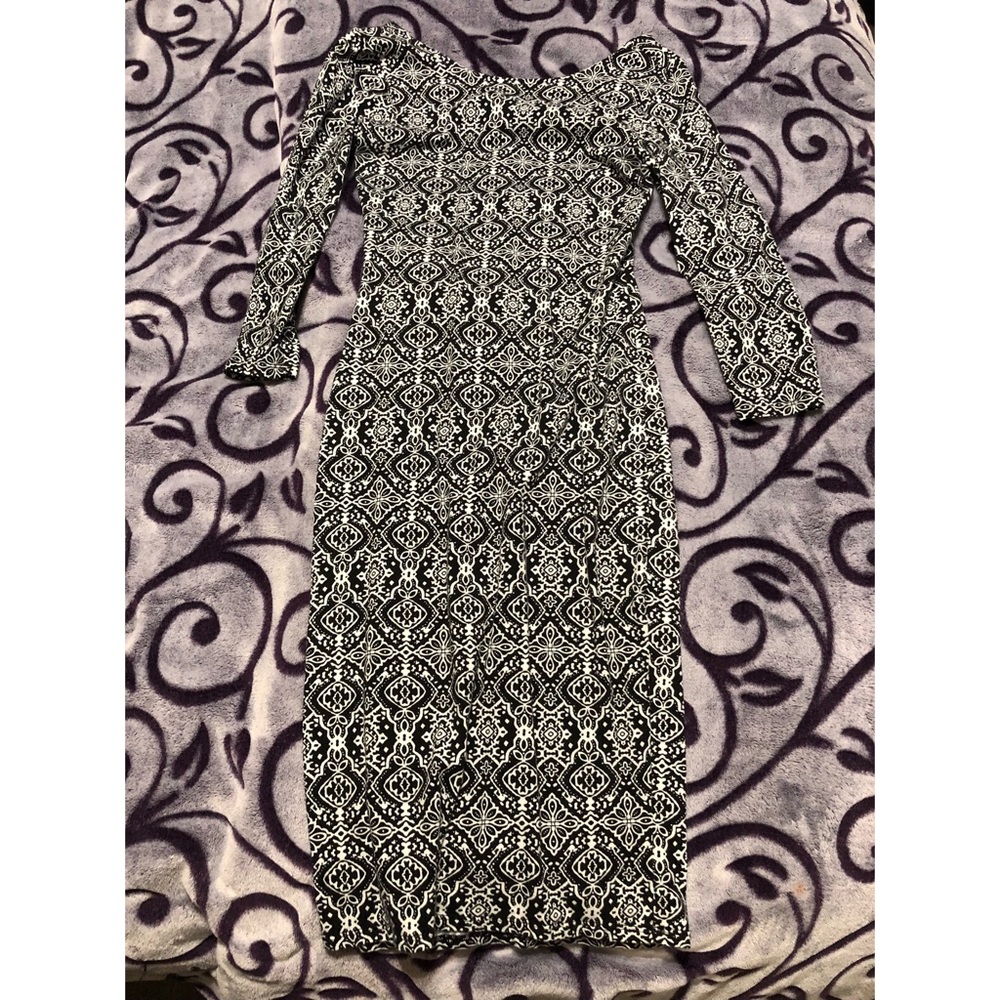 Long pencil dress!